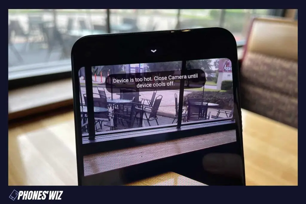 Camera shows Overheating Warning on Oppo Reno6 Pro 5G (Snapdragon)